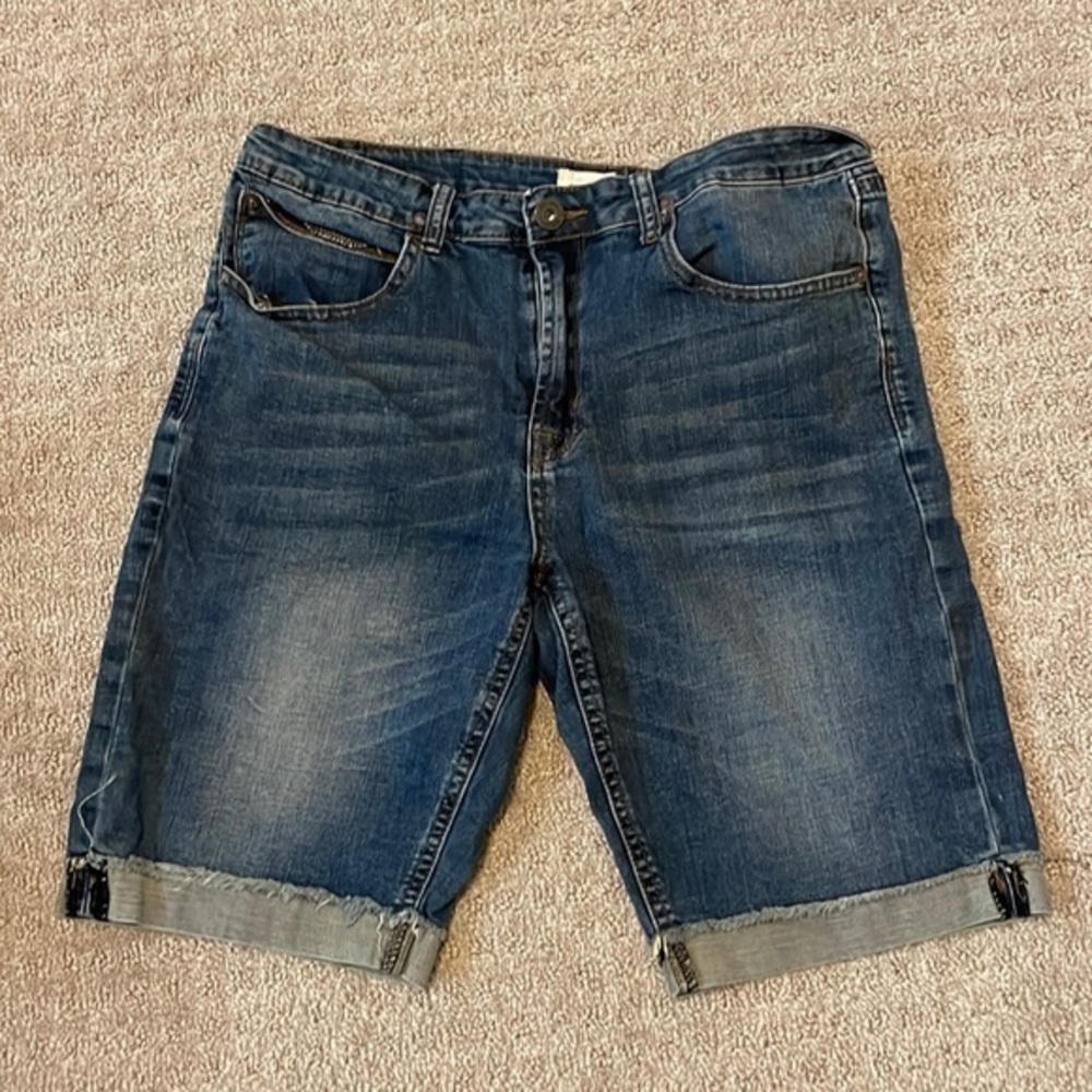 Hudson Youth Rolled Denim Shorts